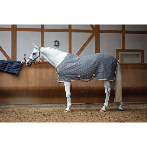 Horsecode decke Angels Starlight 155cm Abschwitzdecke warmblut grau 