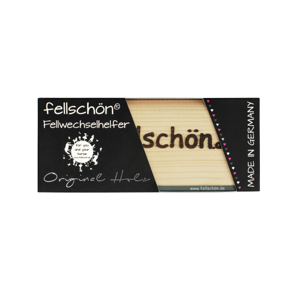 Fellschön Fellwechsel Bürste Holz